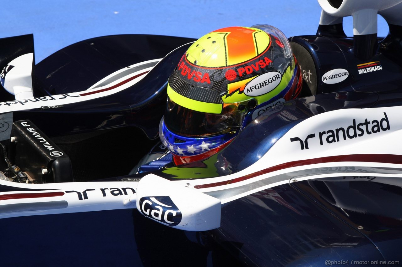 GP SPAGNA, 21.05.2011- Qualifiche, Pastor Maldonado (VEN), Williams FW33 