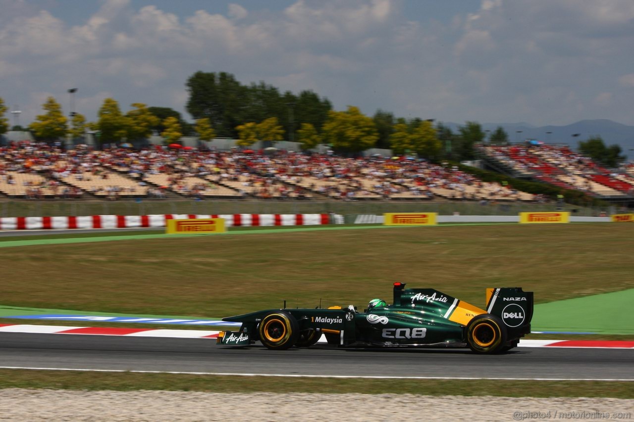GP SPAGNA, 21.05.2011- Qualifiche, Heikki Kovalainen (FIN), Team Lotus, TL11 