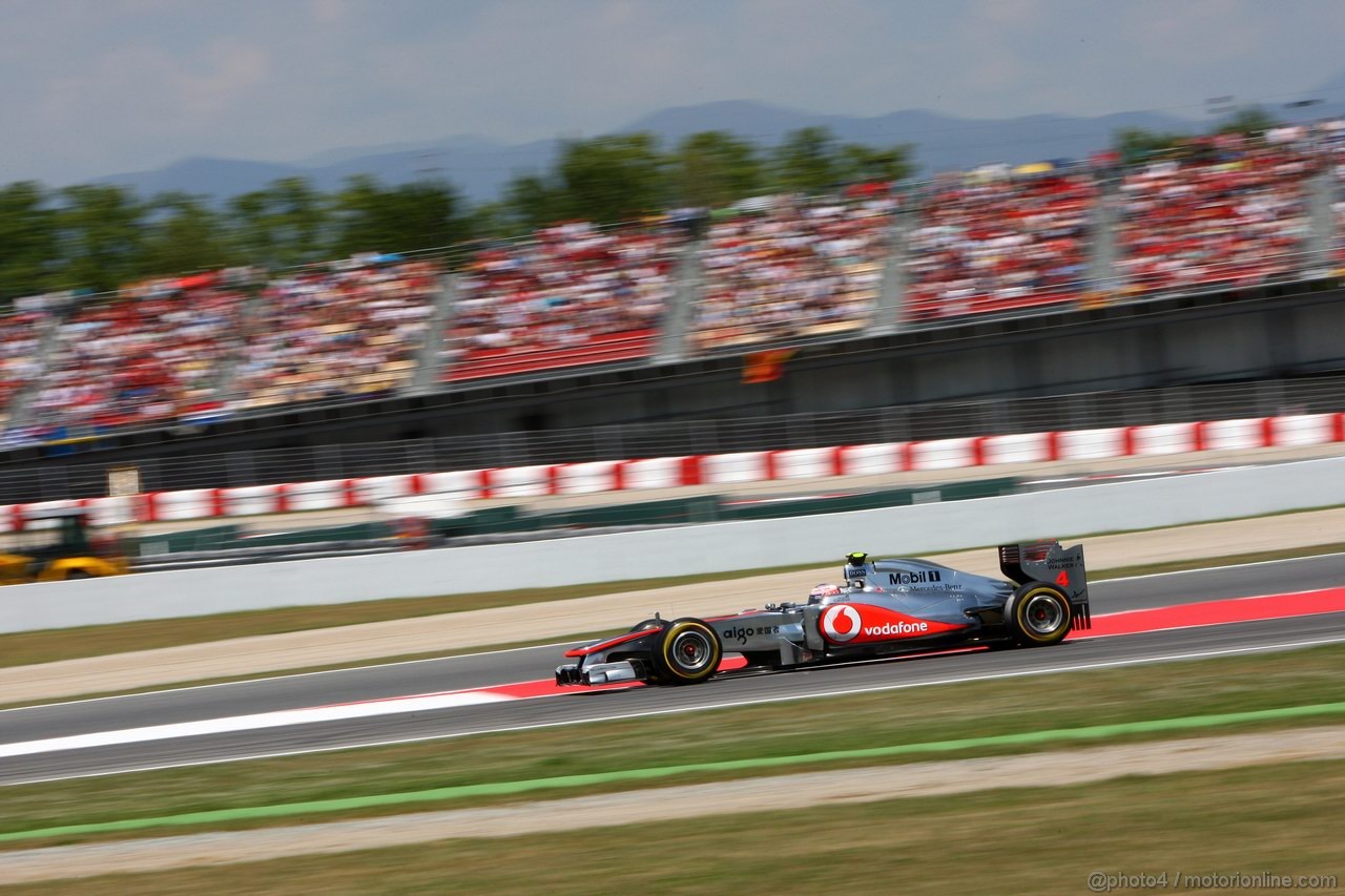 GP SPAGNA, 21.05.2011- Qualifiche, Jenson Button (GBR), McLaren  Mercedes, MP4-26 
