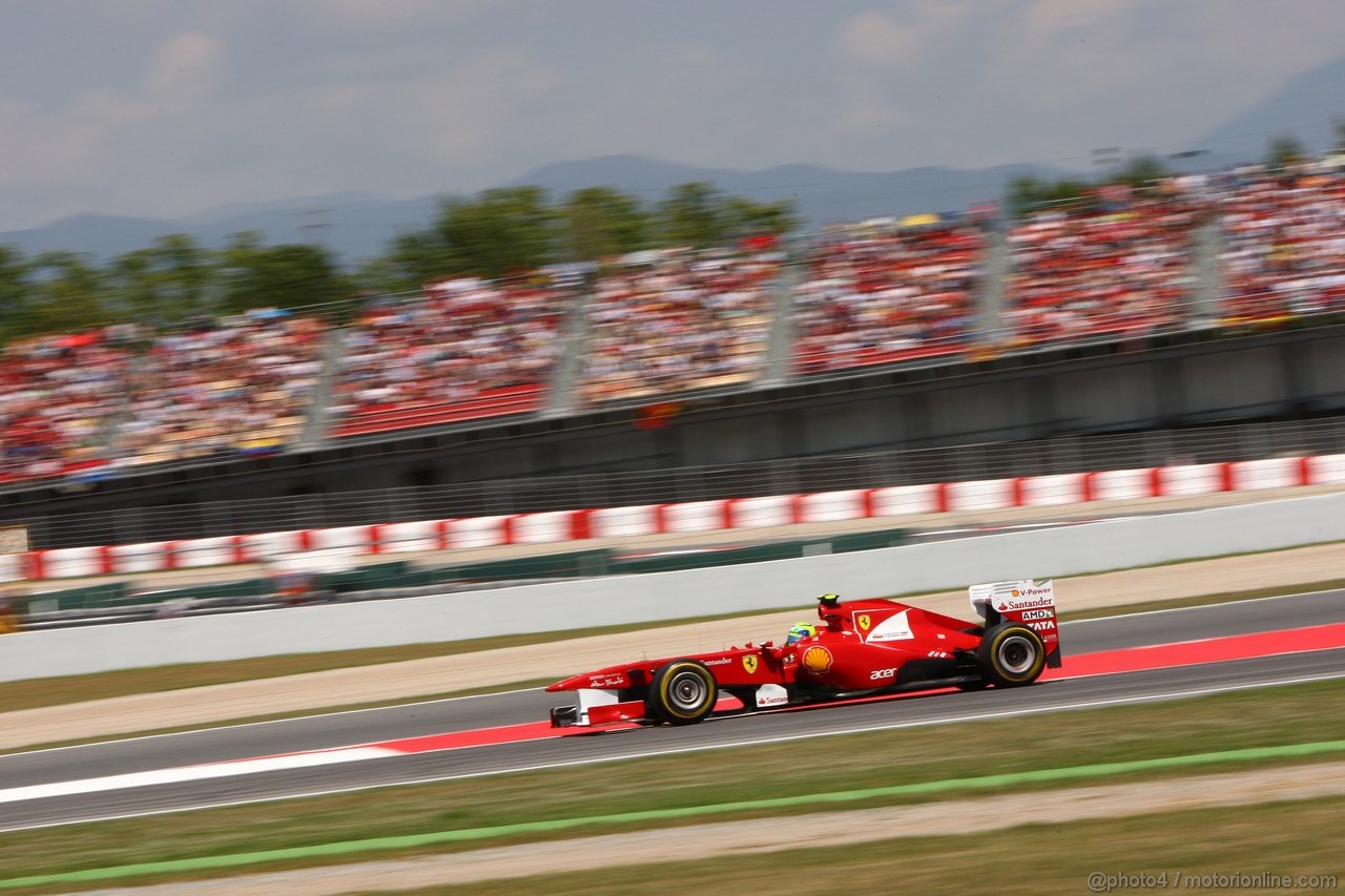 GP SPAGNA, 21.05.2011- Qualifiche, Felipe Massa (BRA), Ferrari, F-150 Italia