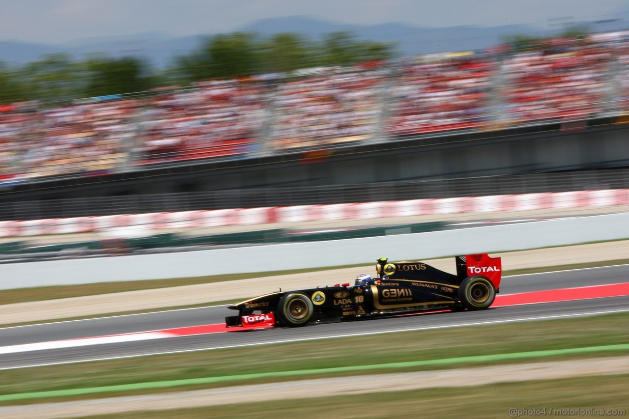 GP SPAGNA, 21.05.2011- Qualifiche, Vitaly Petrov (RUS), Lotus Renault GP, R31 