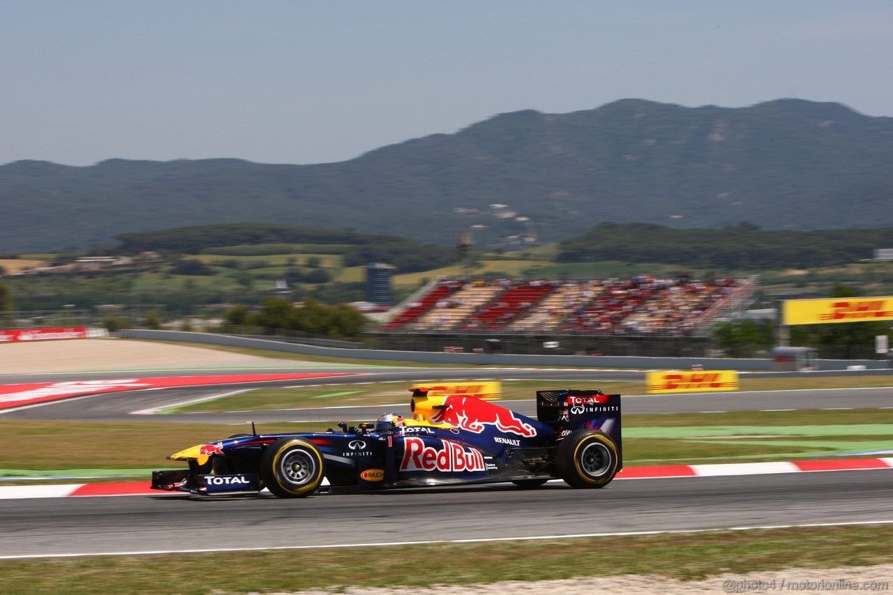 GP SPAGNA, 21.05.2011- Qualifiche, Sebastian Vettel (GER), Red Bull Racing, RB7