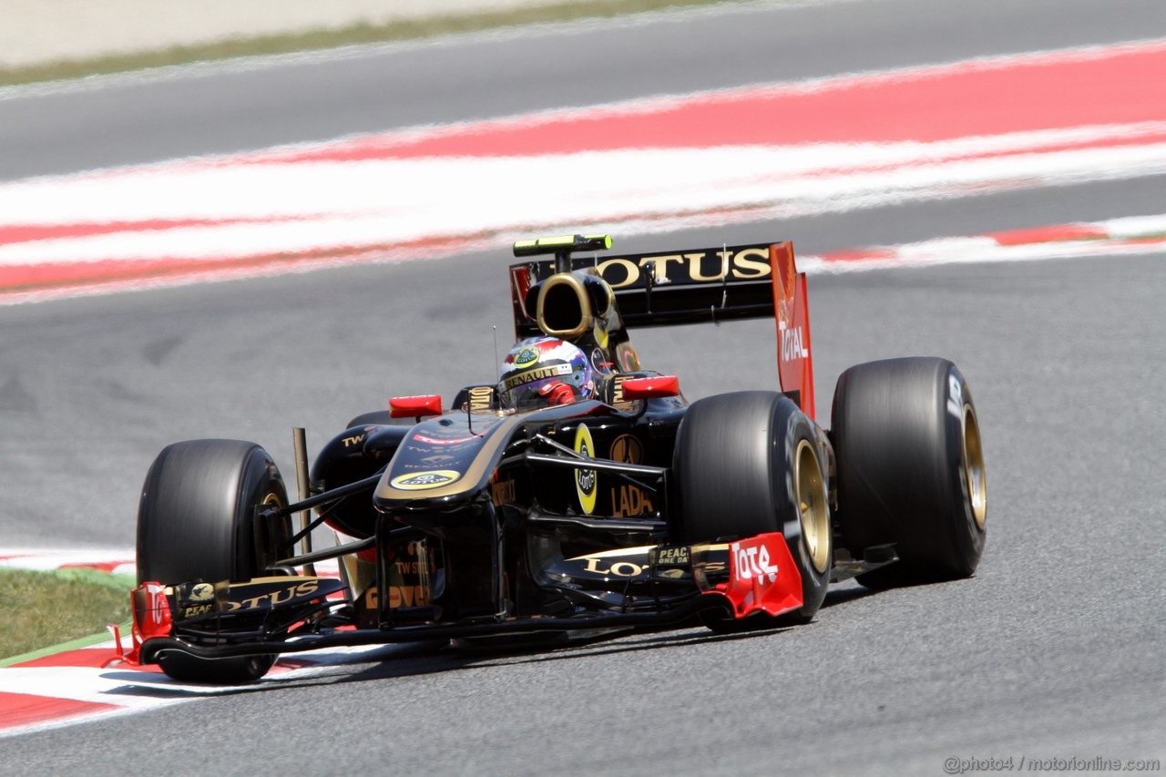 GP SPAGNA, 21.05.2011- Qualifiche, Vitaly Petrov (RUS), Lotus Renault GP, R31 