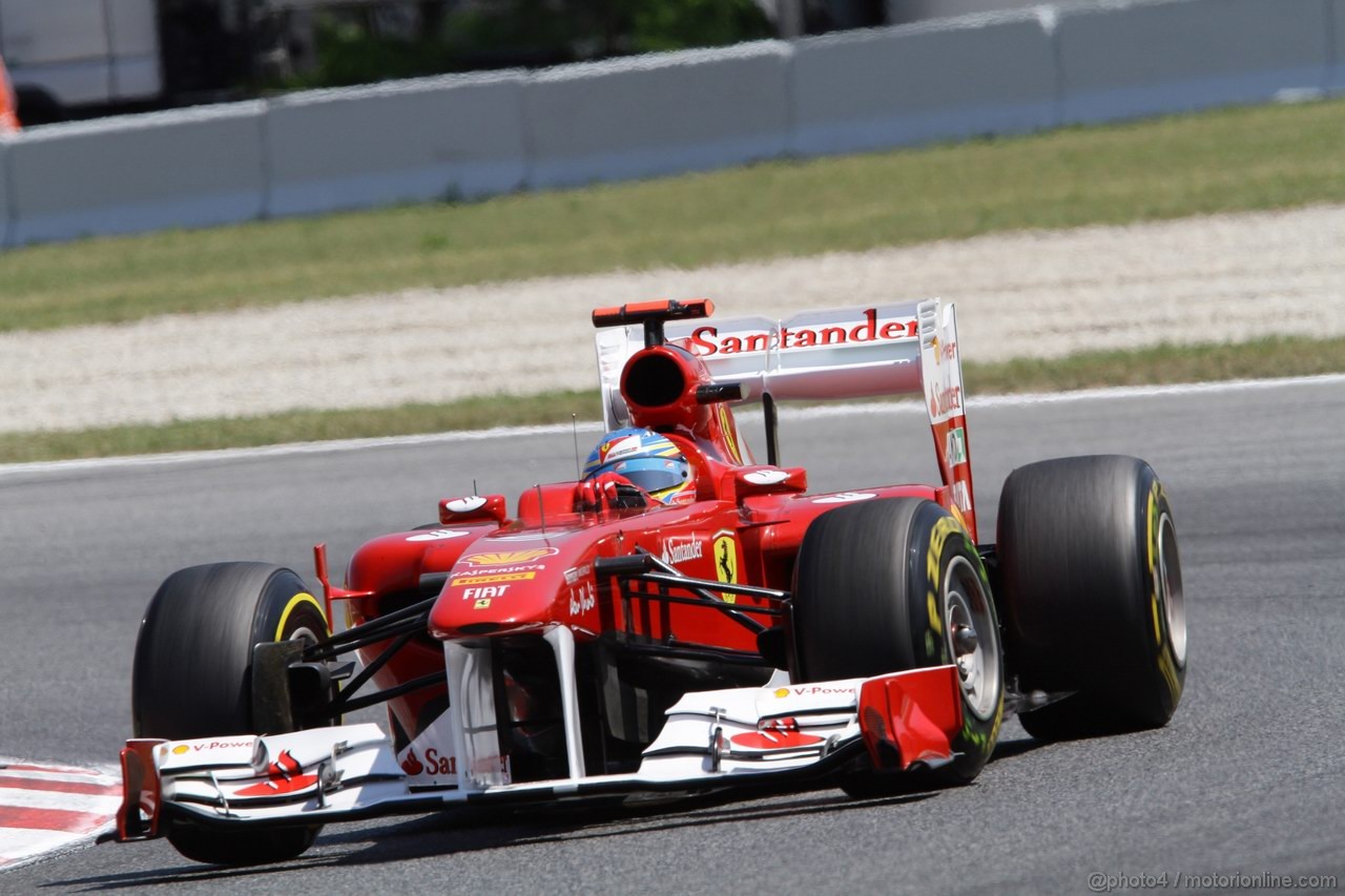 GP SPAGNA, 21.05.2011- Qualifiche, Fernando Alonso (ESP), Ferrari, F-150 Italia 