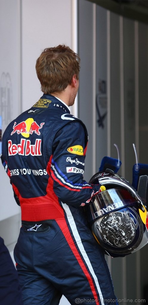 GP SPAGNA, 21.05.2011- Qualifiche, Sebastian Vettel (GER), Red Bull Racing, RB7 