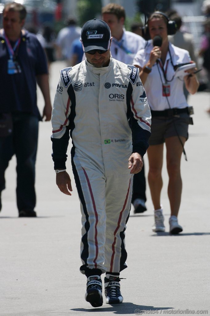 GP SPAGNA, 21.05.2011- Qualifiche, Rubens Barrichello (BRA), Williams FW33 
