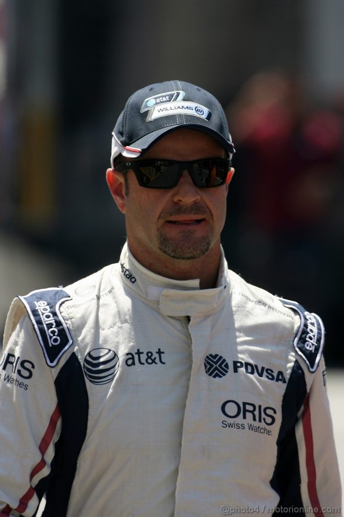 GP SPAGNA, 21.05.2011- Qualifiche, Rubens Barrichello (BRA), Williams FW33 