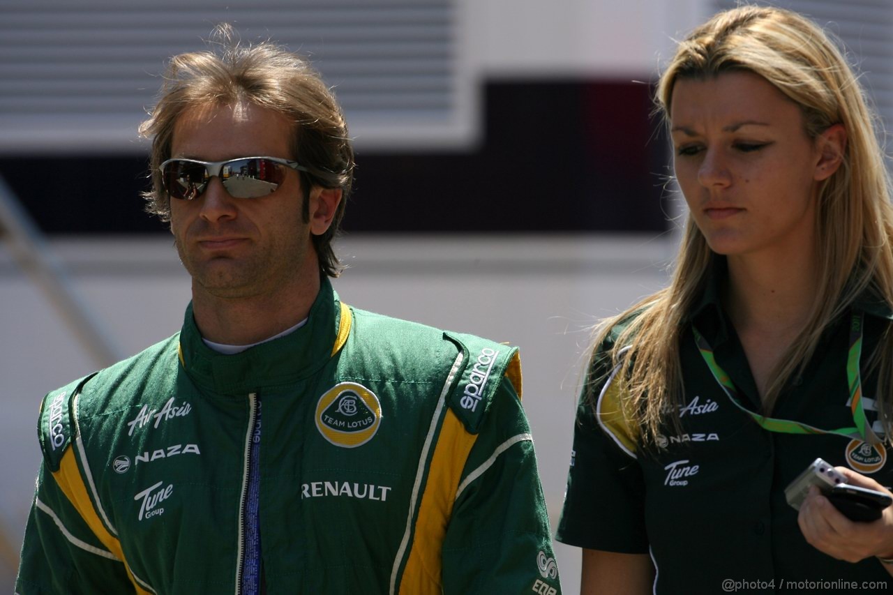 GP SPAGNA, 21.05.2011- Qualifiche, Jarno Trulli (ITA), Team Lotus, TL11