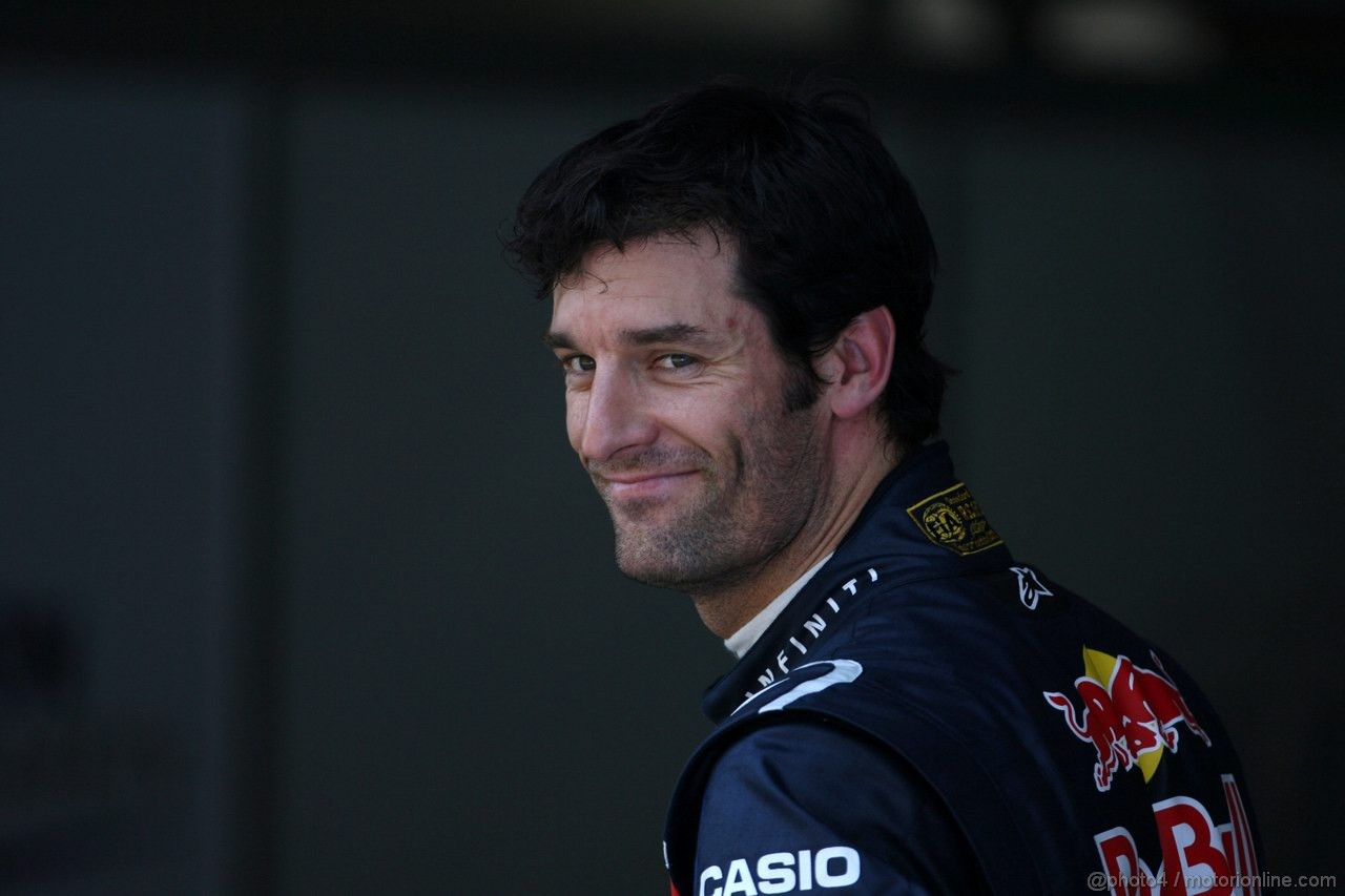 GP SPAGNA, 21.05.2011- Qualifiche, Mark Webber (AUS), Red Bull Racing, RB7, pole position 