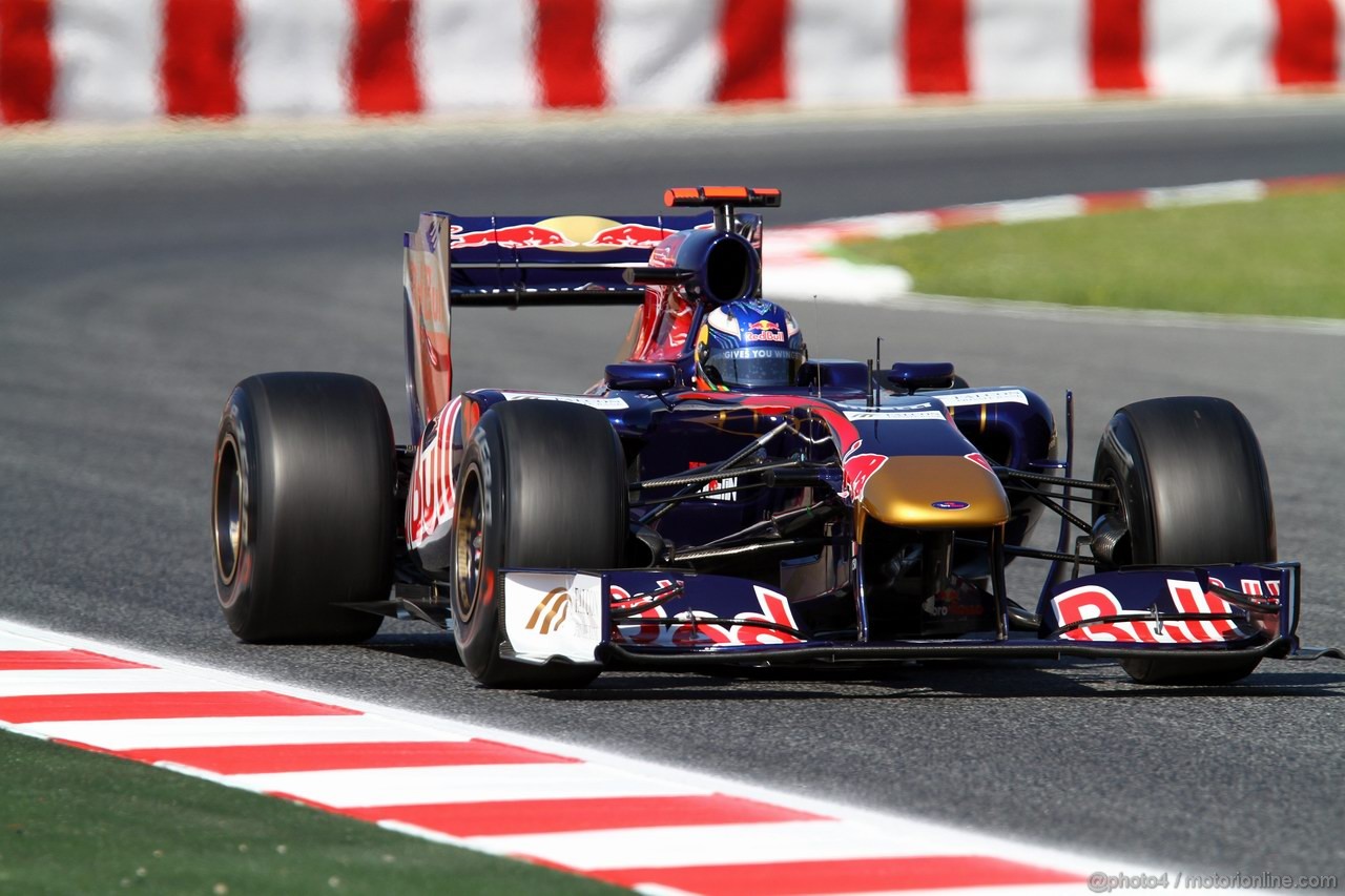GP SPAGNA, 20.05.2011- Prove Libere 1, Venerdi', Daniel Ricciardo (AUS), Test Driver Scuderia Toro Rosso, STR6 