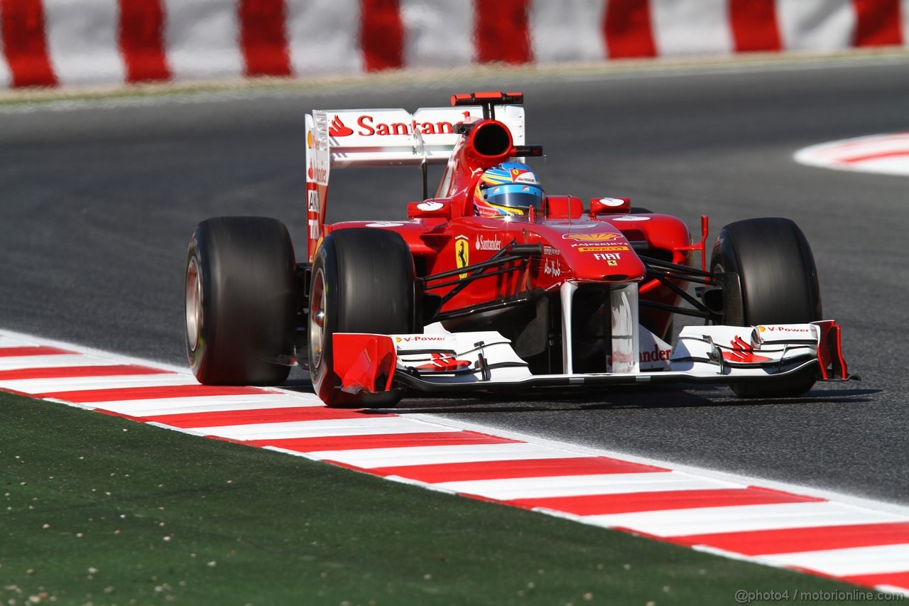GP SPAGNA, 20.05.2011- Prove Libere 1, Venerdi', Fernando Alonso (ESP), Ferrari, F-150 Italia 