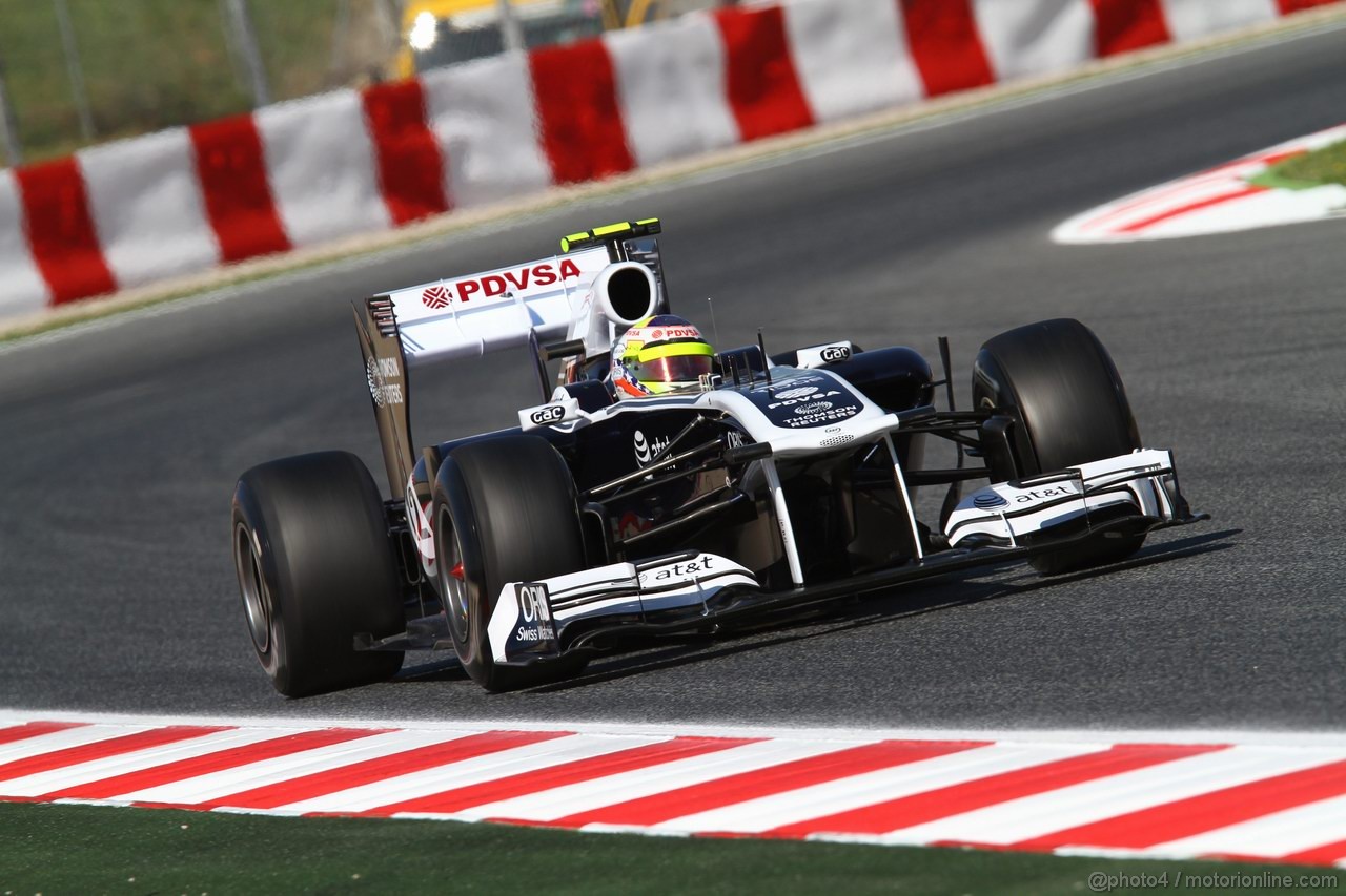 GP SPAGNA, 20.05.2011- Prove Libere 1, Venerdi', Pastor Maldonado (VEN), Williams FW33 