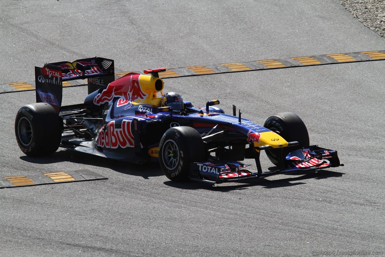 GP SPAGNA, 20.05.2011- Prove Libere 1, Venerdi', Sebastian Vettel (GER), Red Bull Racing, RB7 