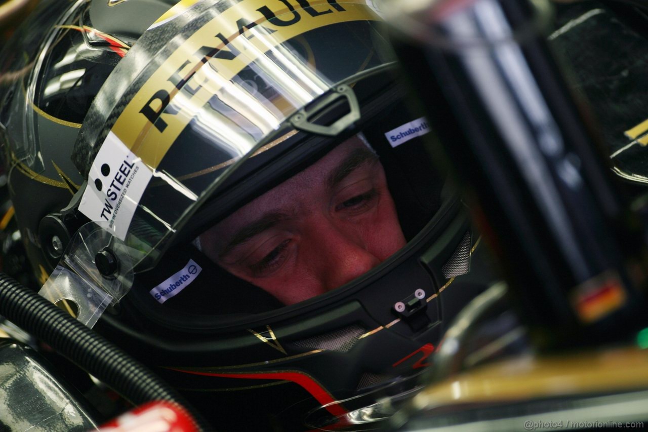 GP SPAGNA, 20.05.2011- Prove Libere 1, Venerdi', Nick Heidfeld (GER) Lotus Renault GP R31