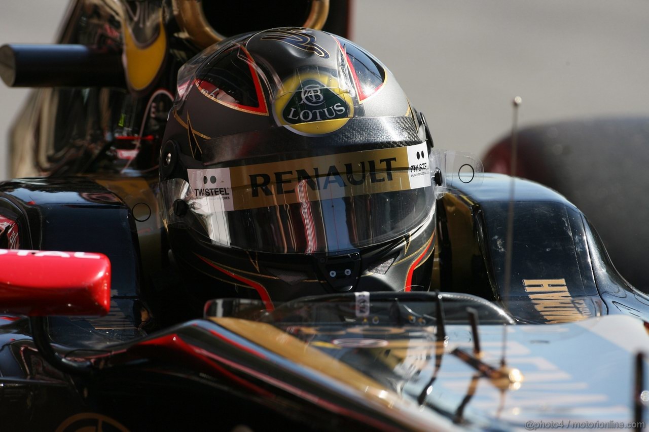 GP SPAGNA, 20.05.2011- Prove Libere 1, Venerdi', Nick Heidfeld (GER) Lotus Renault GP R31  
