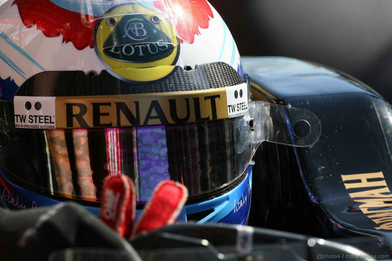 GP SPAGNA, 20.05.2011- Prove Libere 1, Venerdi', Vitaly Petrov (RUS), Lotus Renault GP, R31 