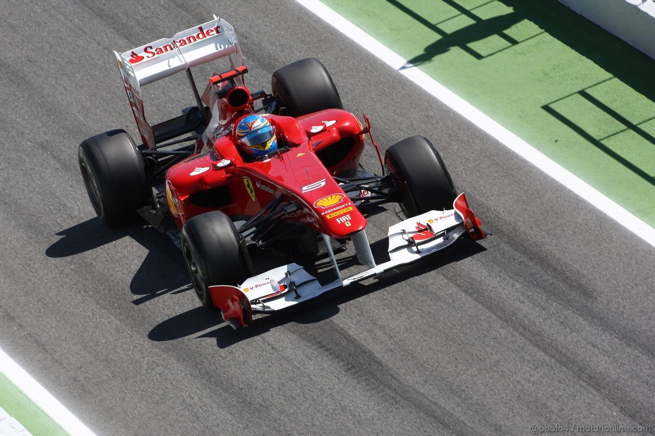 GP SPAGNA, 20.05.2011- Prove Libere 1, Venerdi', Fernando Alonso (ESP), Ferrari, F-150 Italia 