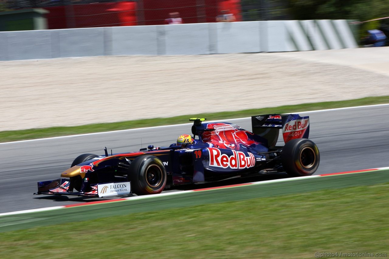 GP SPAGNA, 20.05.2011- Prove Libere 2, Venerdi', Jaime Alguersuari (SPA), Scuderia Toro Rosso, STR6 