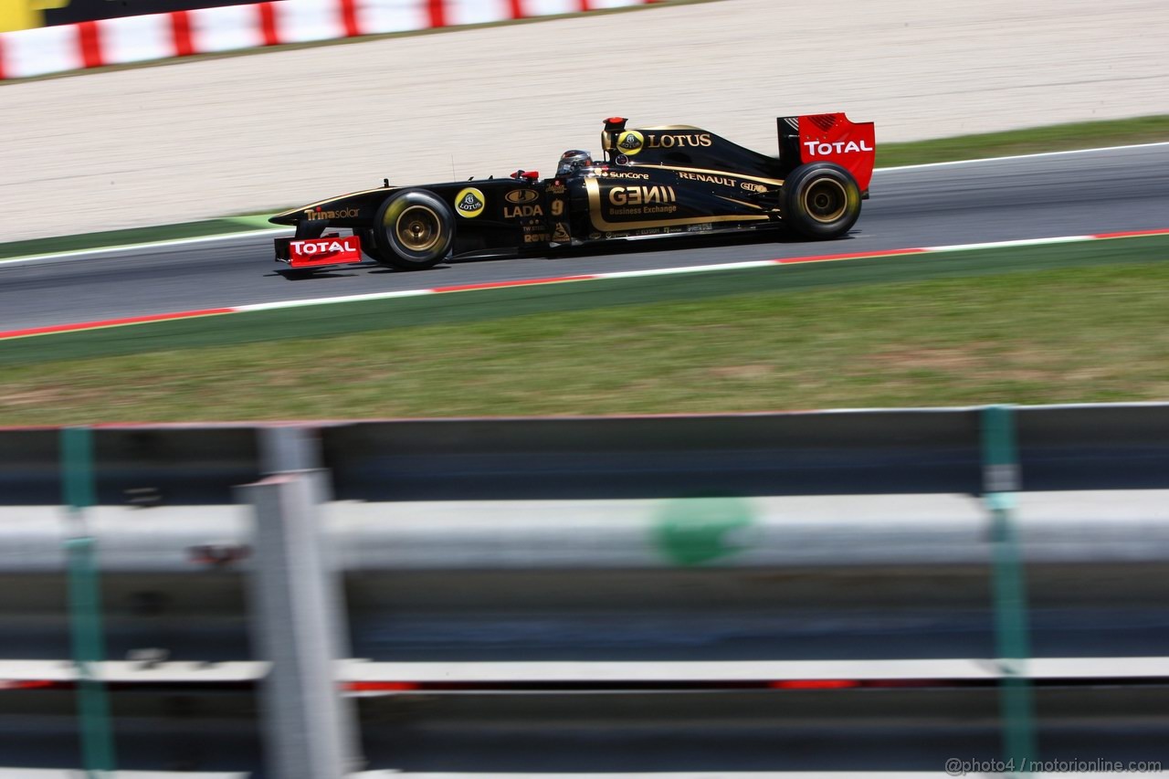 GP SPAGNA, 20.05.2011- Prove Libere 2, Venerdi', Nick Heidfeld (GER) Lotus Renault GP R31  