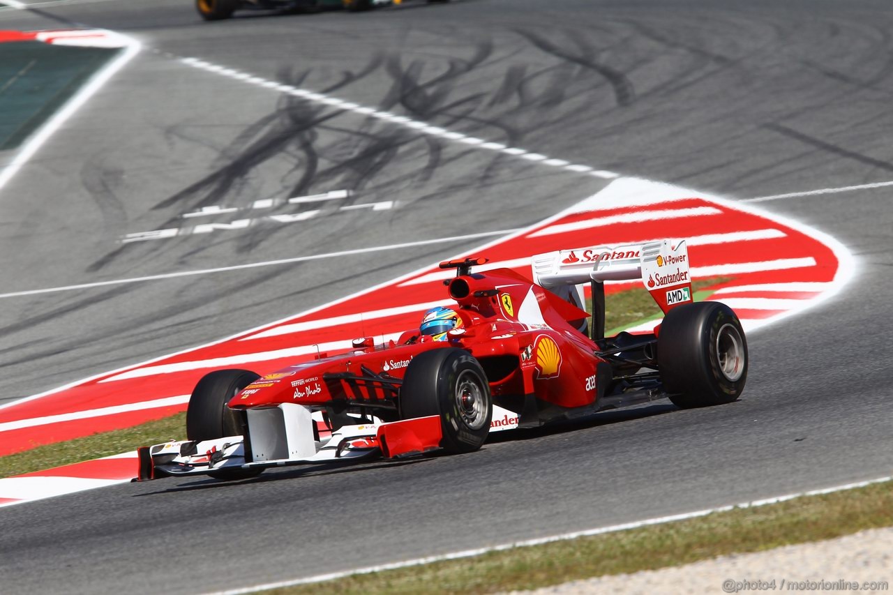 GP SPAGNA, 20.05.2011- Prove Libere 1, Venerdi', Fernando Alonso (ESP), Ferrari, F-150 Italia 