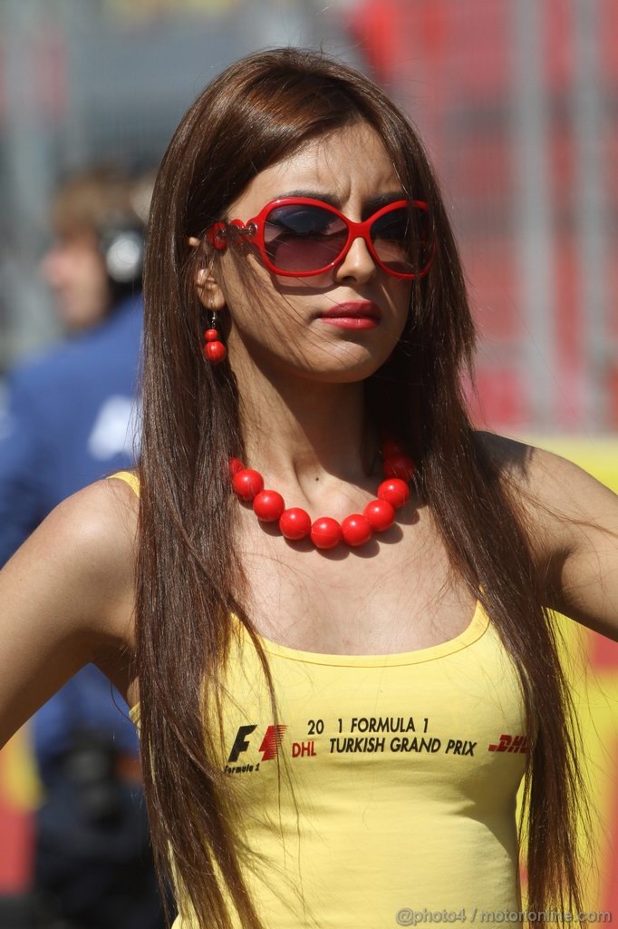 GP TURCHIA, 08.05.2011- grid girl, pitbabes