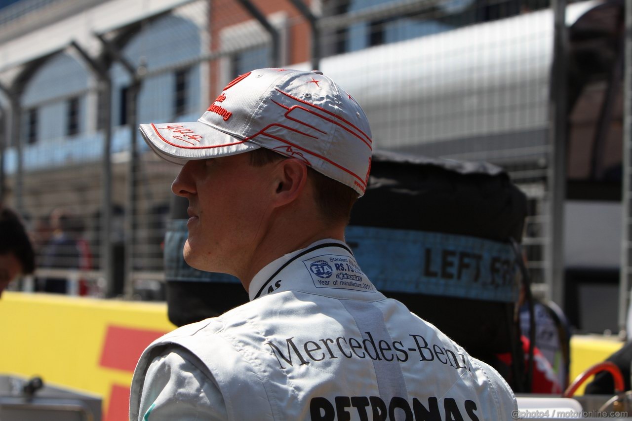 GP TURCHIA, 08.05.2011- Gara, Michael Schumacher (GER), Mercedes GP Petronas F1 Team, MGP W02 