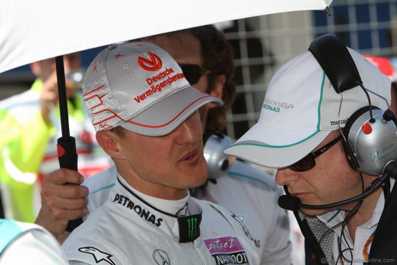 GP TURCHIA, 08.05.2011- Gara, Michael Schumacher (GER), Mercedes GP Petronas F1 Team, MGP W02 