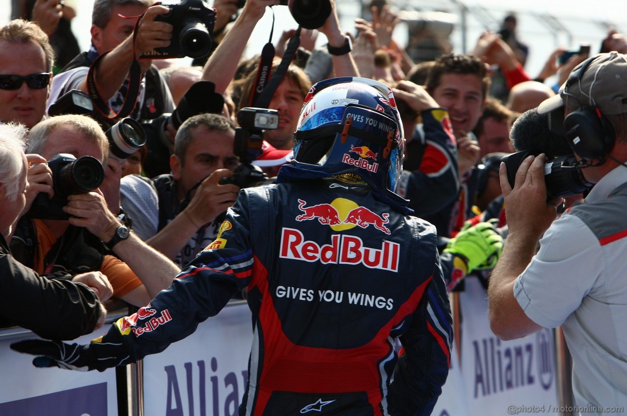 GP TURCHIA, 08.05.2011- Gara, Sebastian Vettel (GER), Red Bull Racing, RB7 vincitore 
