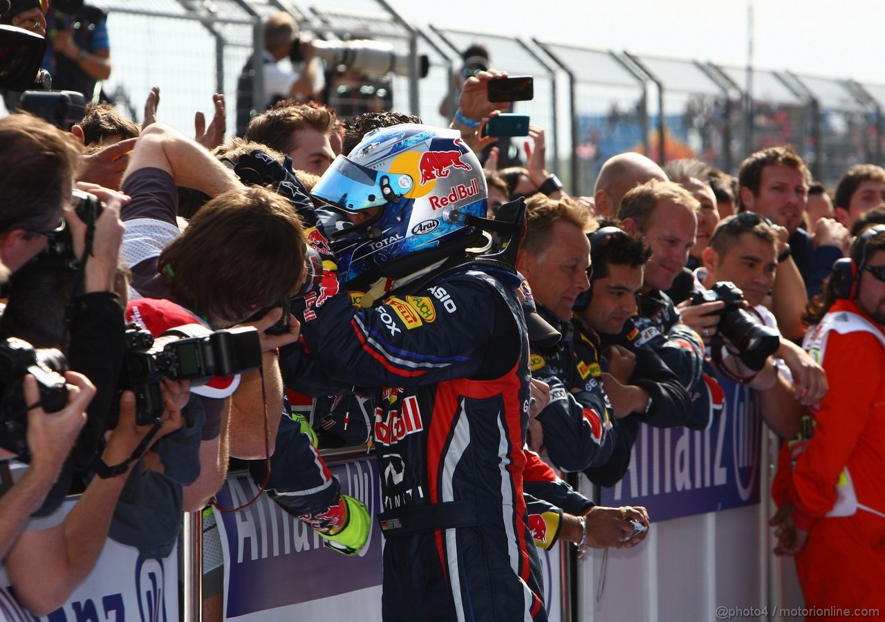 GP TURCHIA, 08.05.2011- Gara, Sebastian Vettel (GER), Red Bull Racing, RB7 vincitore 