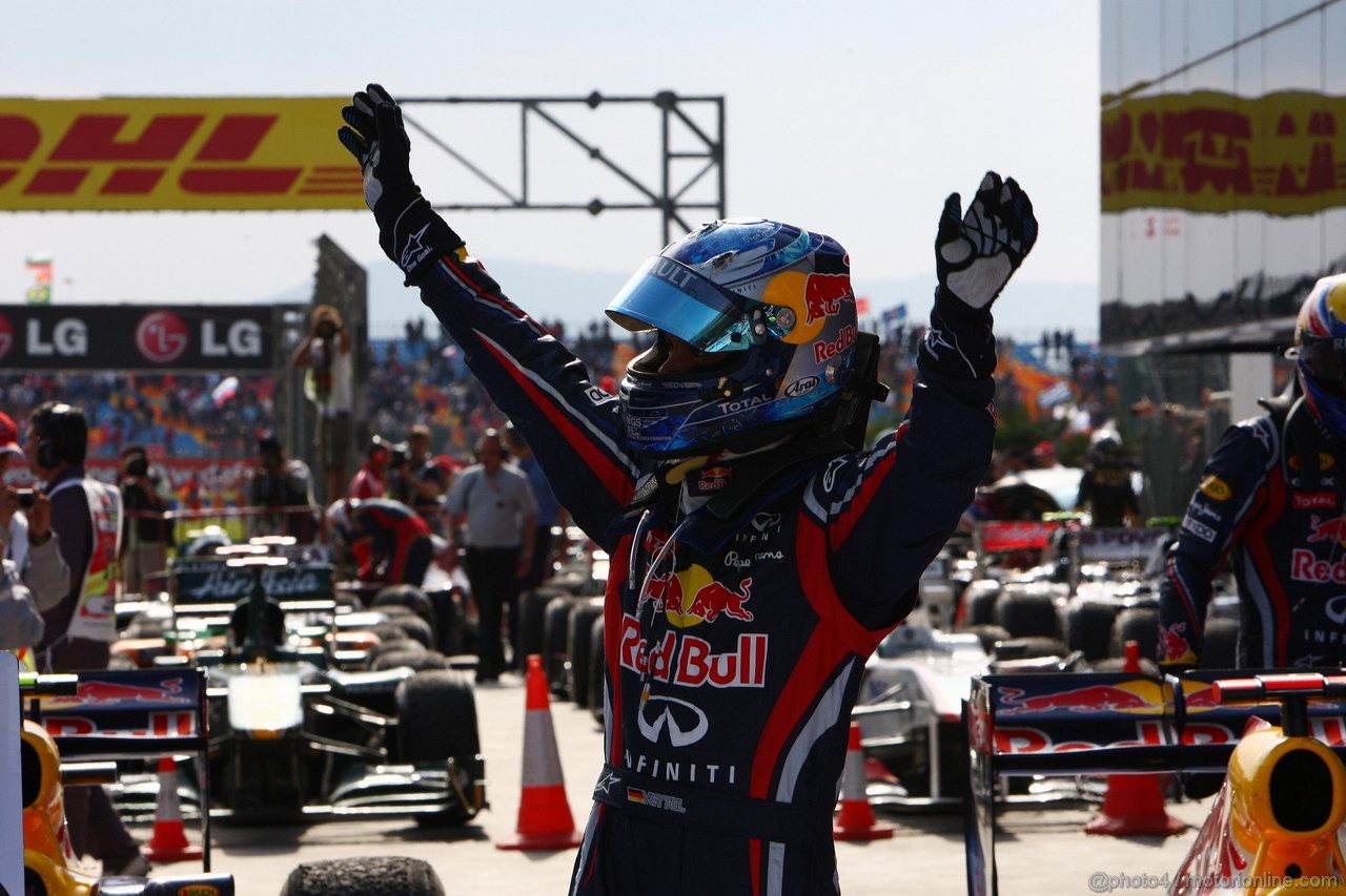 GP TURCHIA, 08.05.2011- Gara, Sebastian Vettel (GER), Red Bull Racing, RB7 vincitore 