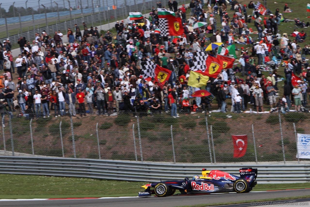 GP TURCHIA, 08.05.2011- Gara, Sebastian Vettel (GER), Red Bull Racing, RB7 