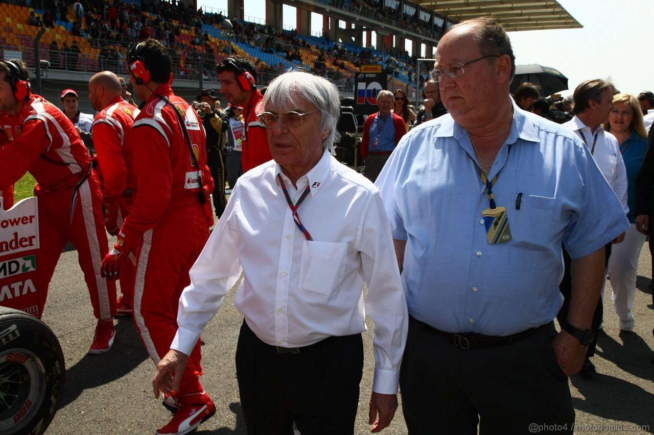 GP TURCHIA, 08.05.2011- Gara, Bernie Ecclestone (GBR), President e CEO of Formula One Management  