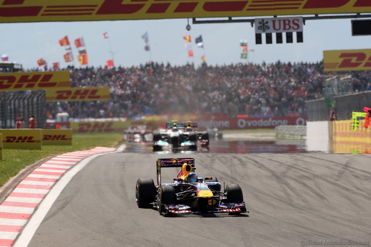 GP TURCHIA, 08.05.2011- Gara, Sebastian Vettel (GER), Red Bull Racing, RB7 