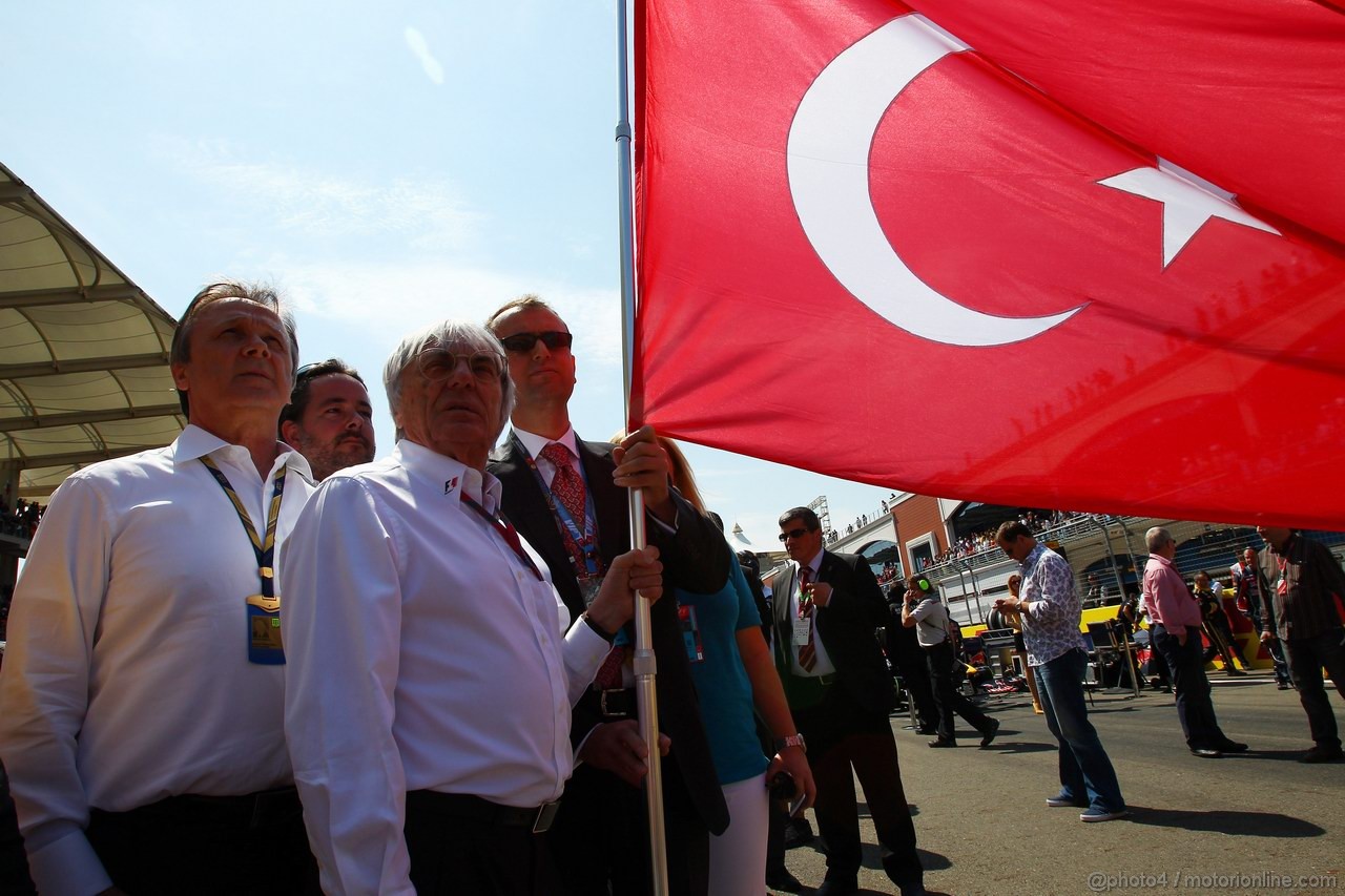 GP TURCHIA, 08.05.2011- Gara, Bernie Ecclestone (GBR), President e CEO of Formula One Management  