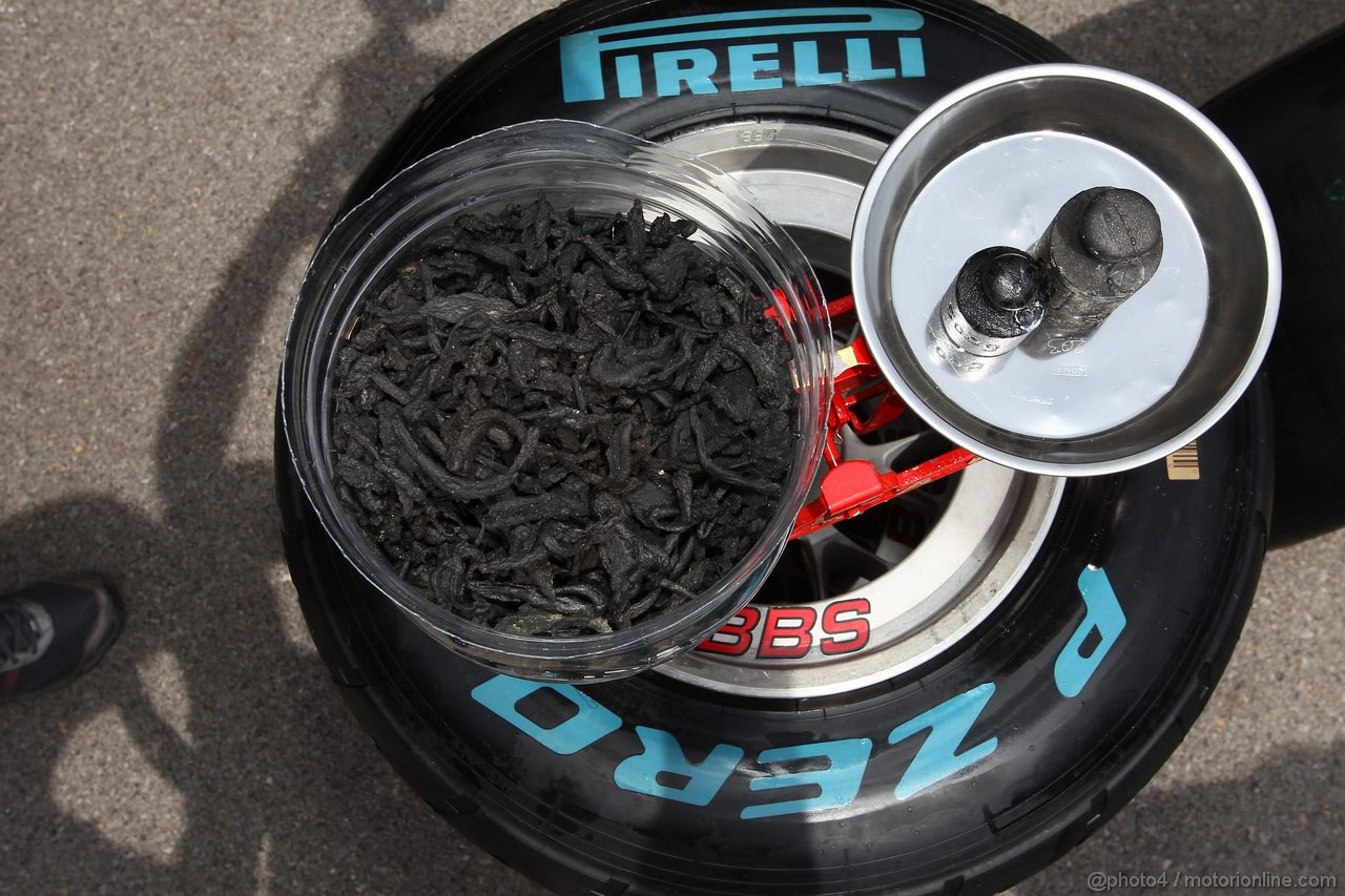GP TURCHIA, 08.05.2011- Tyres Pirelli 