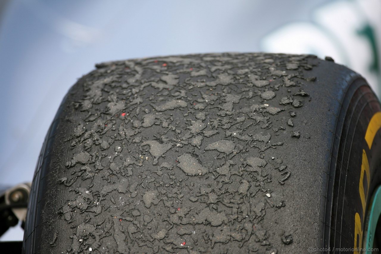 GP TURCHIA, 08.05.2011- Gara, Tyres Pirelli 