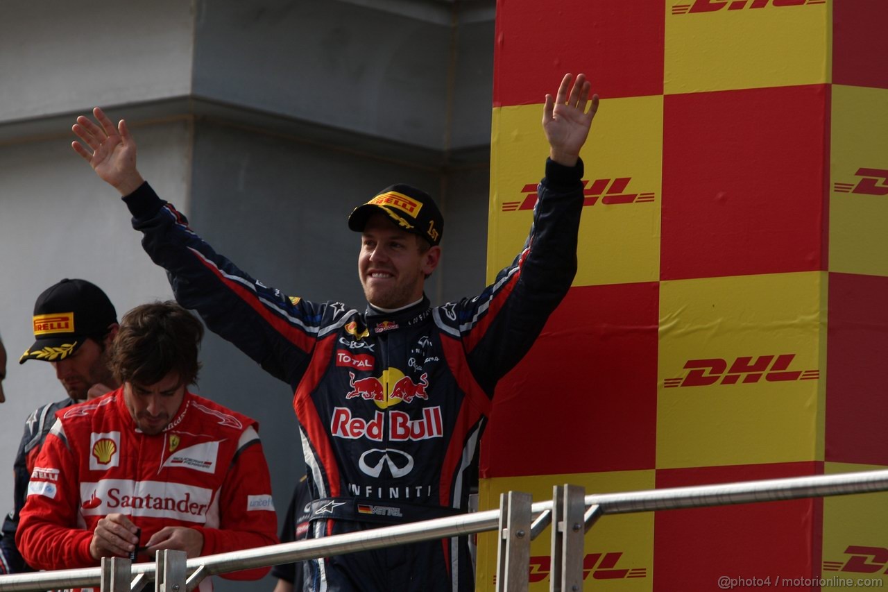 GP TURCHIA, 08.05.2011- Gara, Sebastian Vettel (GER), Red Bull Racing, RB7 vincitore