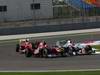 GP TURCHIA, 08.05.2011- Gara, Jaime Alguersuari (SPA), Scuderia Toro Rosso, STR6 e Michael Schumacher (GER), Mercedes GP Petronas F1 Team, MGP W02 
