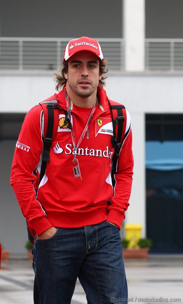 GP TURCHIA, 05.05.2011- Fernando Alonso (ESP), Ferrari, F-150 Italia 