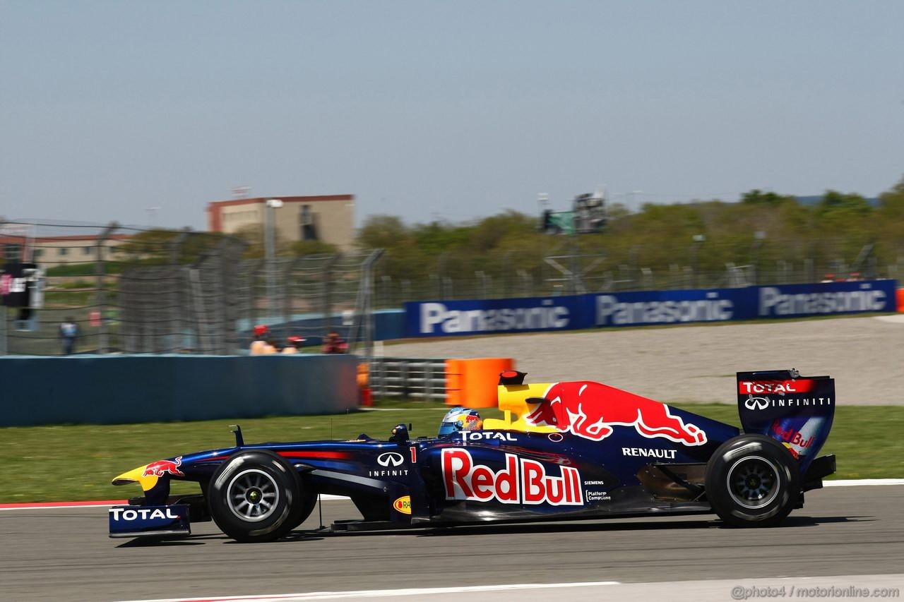 GP TURCHIA, 07.05.2011- Prove Libere 3, Sabato, Sebastian Vettel (GER), Red Bull Racing, RB7 