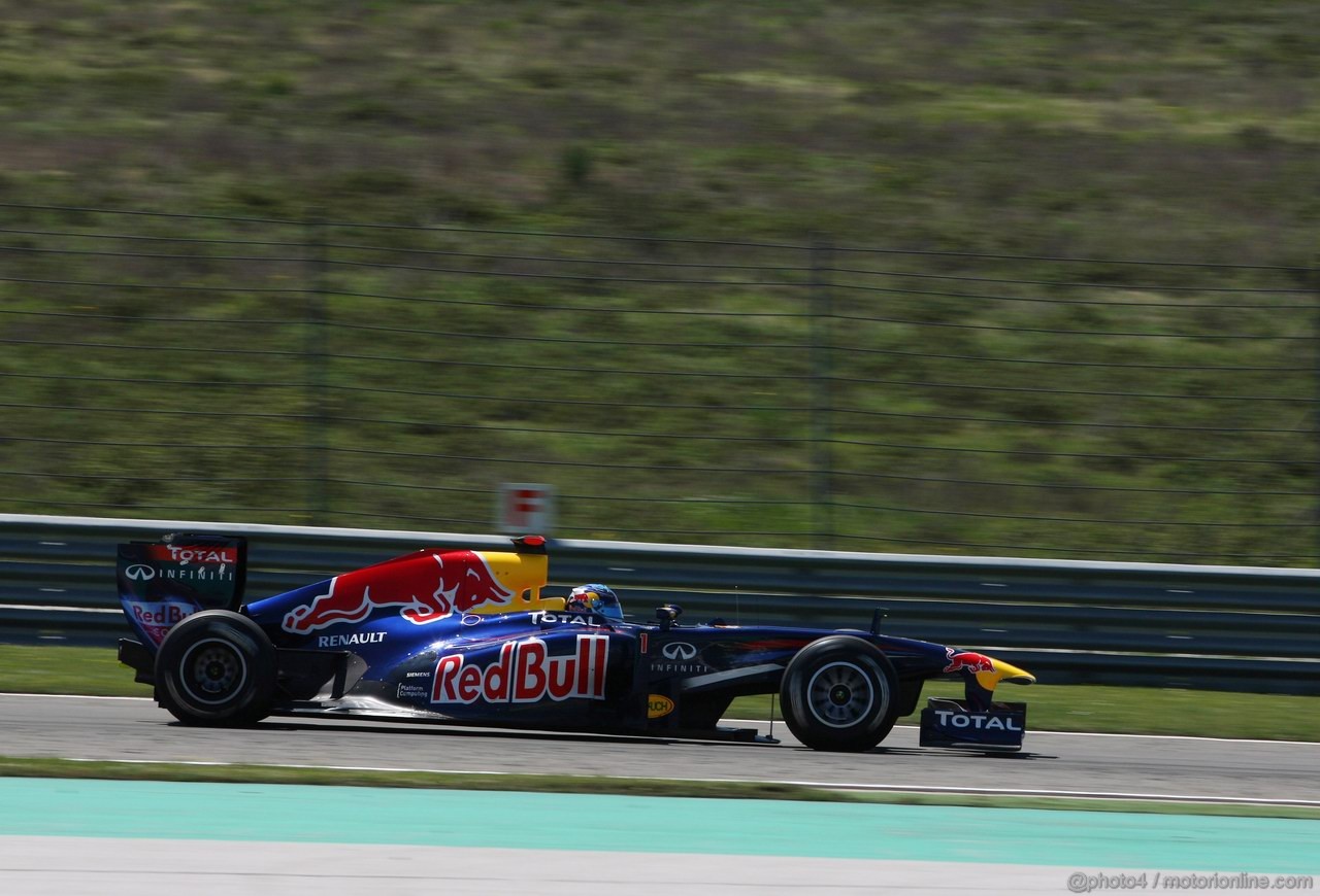 GP TURCHIA, 07.05.2011- Prove Libere 3, Sabato, Sebastian Vettel (GER), Red Bull Racing, RB7 