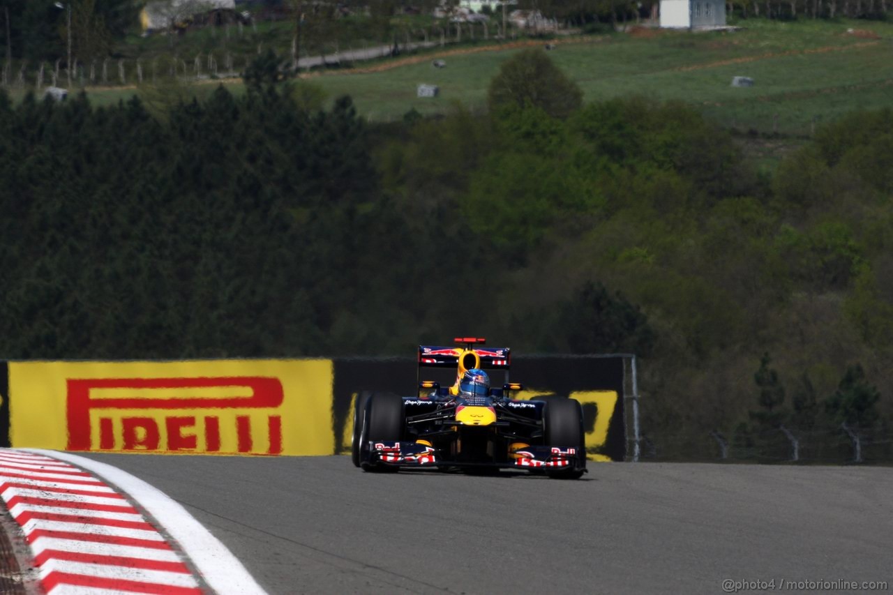 GP TURCHIA, 07.05.2011- Prove Libere 3, Sabato, Sebastian Vettel (GER), Red Bull Racing, RB7 