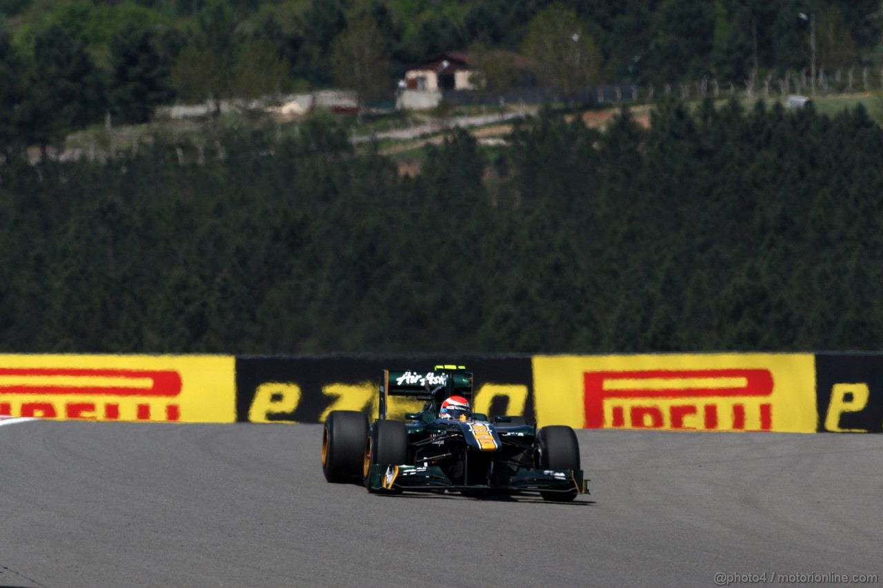 GP TURCHIA, 07.05.2011- Prove Libere 3, Sabato, Jarno Trulli (ITA), Team Lotus, TL11 