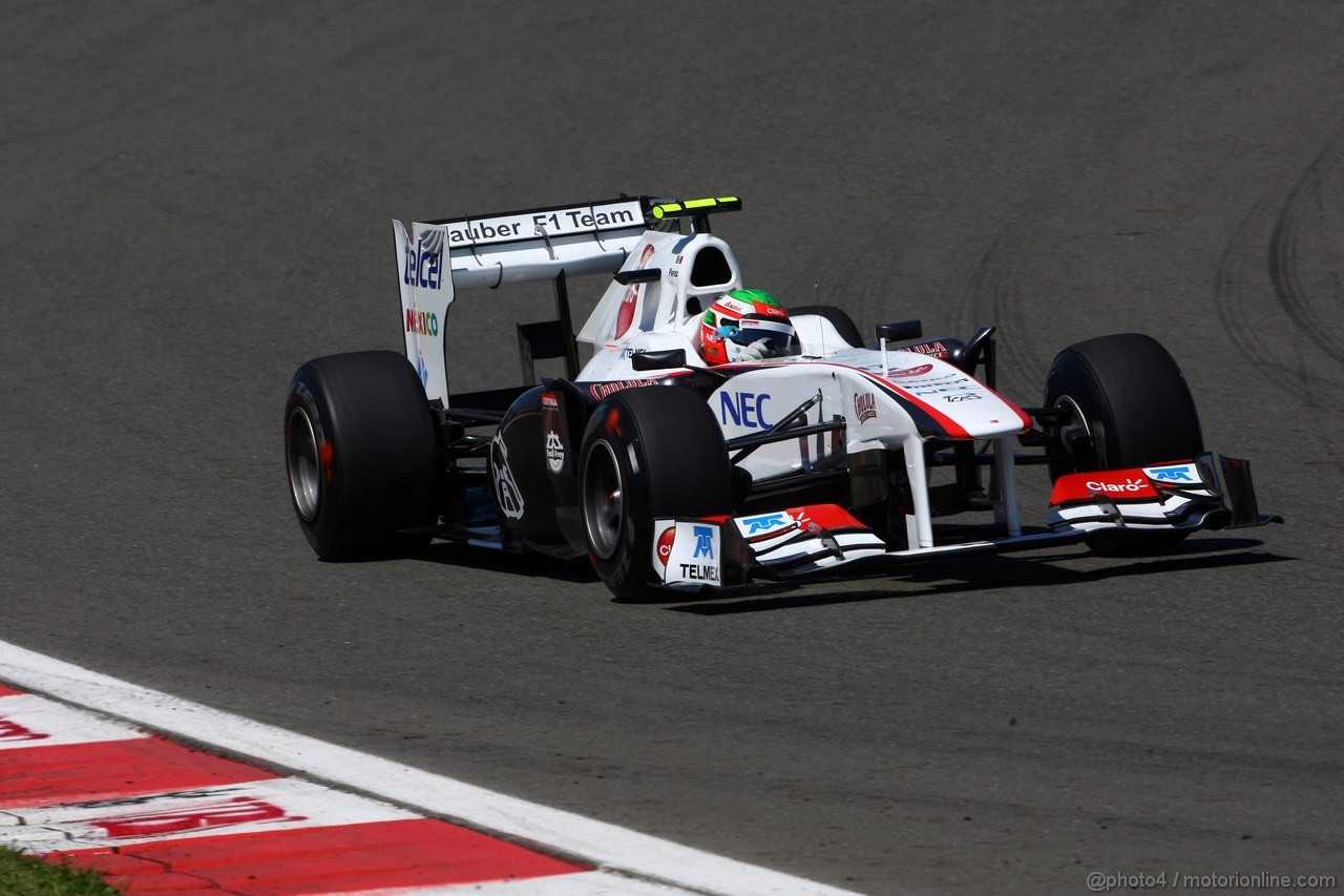 GP TURCHIA, 07.05.2011- Prove Libere 3, Sabato, Sergio Pérez (MEX), Sauber F1 Team C30 