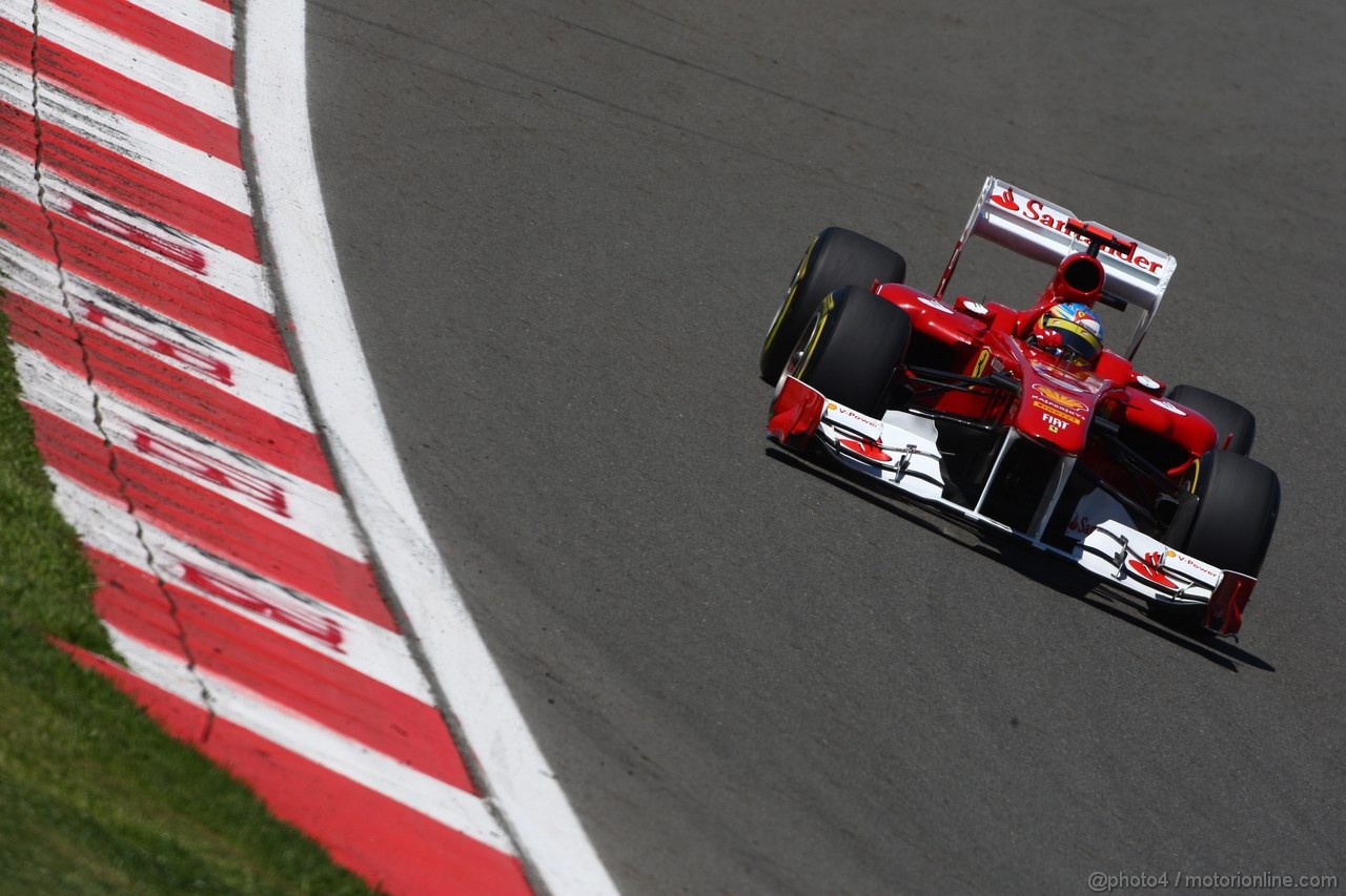 GP TURCHIA, 07.05.2011- Prove Libere 3, Sabato, Fernando Alonso (ESP), Ferrari, F-150 Italia 