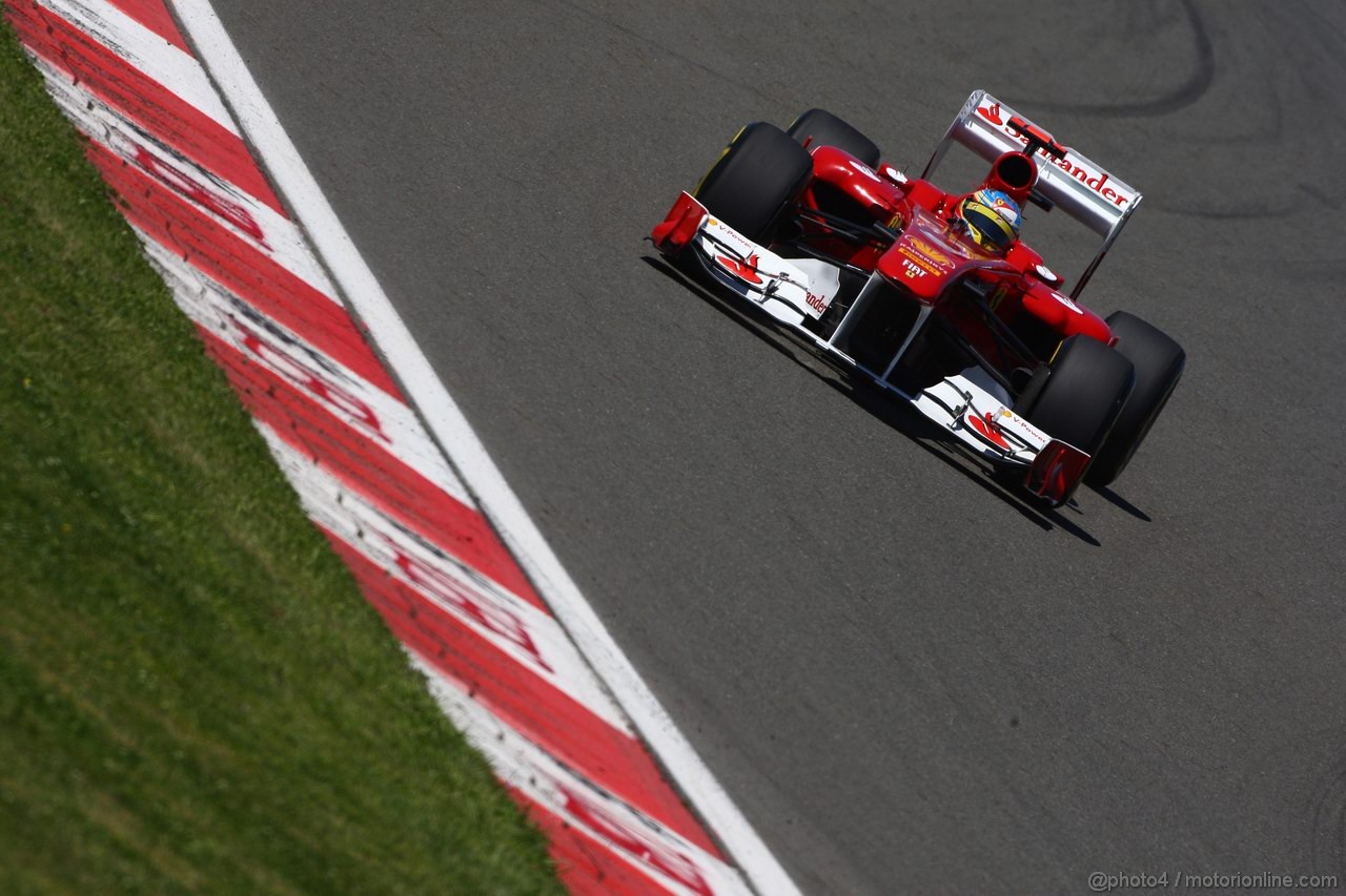 GP TURCHIA, 07.05.2011- Prove Libere 3, Sabato, Fernando Alonso (ESP), Ferrari, F-150 Italia 