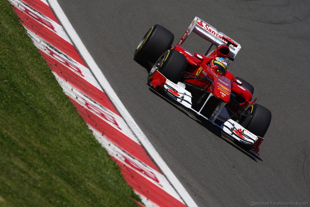 GP TURCHIA, 07.05.2011- Prove Libere 3, Sabato, Fernando Alonso (ESP), Ferrari, F-150 Italia 