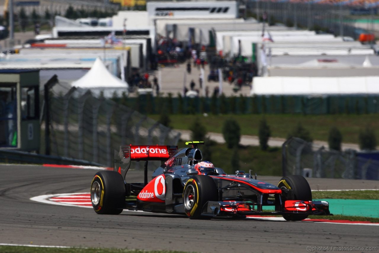 GP TURCHIA, 07.05.2011- Prove Libere 3, Sabato, Jenson Button (GBR), McLaren  Mercedes, MP4-26 