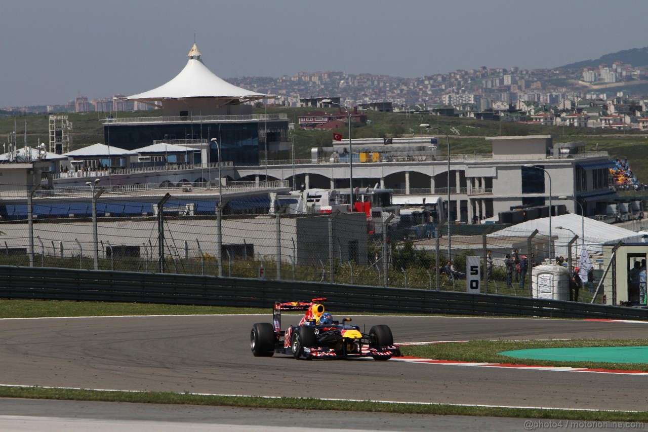 GP TURCHIA, 07.05.2011- Prove Libere 3, Sabato, Sebastian Vettel (GER), Red Bull Racing, RB7 