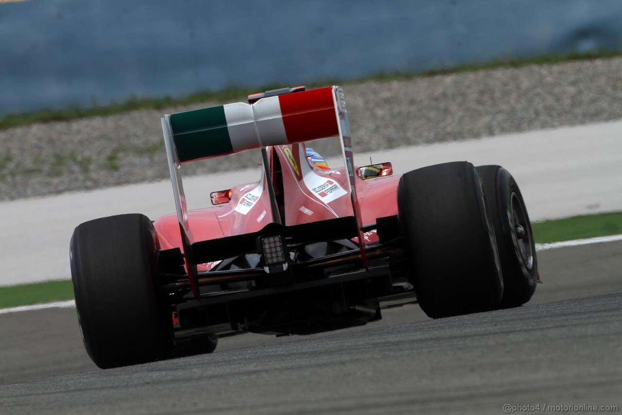 GP TURCHIA, 06.05.2011- Prove Libere 2, Venerdi', Fernando Alonso (ESP), Ferrari, F-150 Italia 